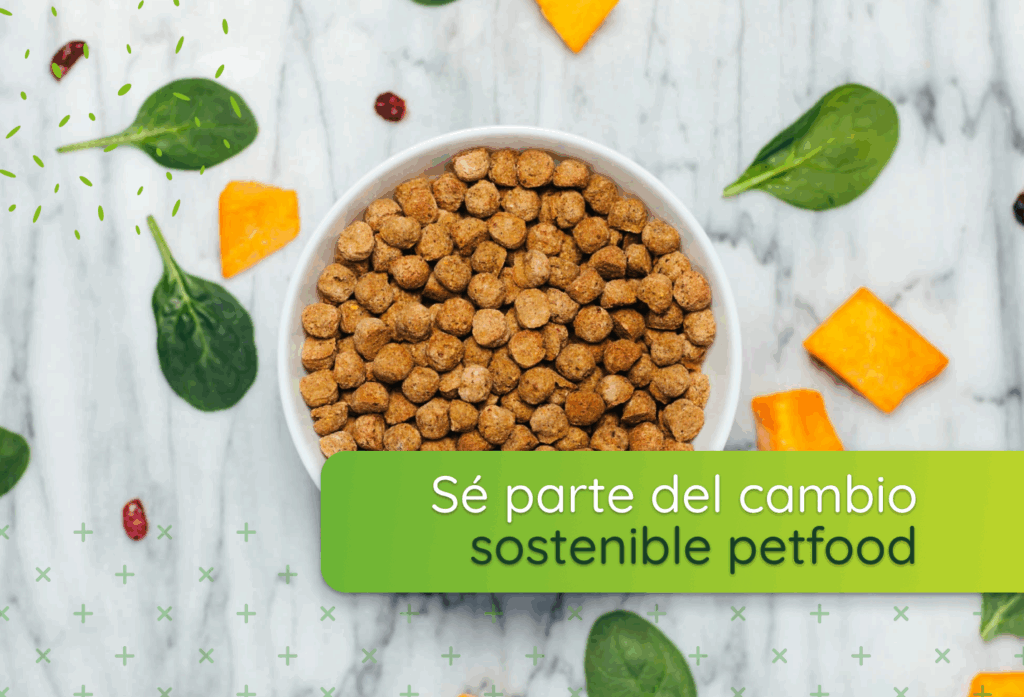 Sé parte del cambio sostenible petfood